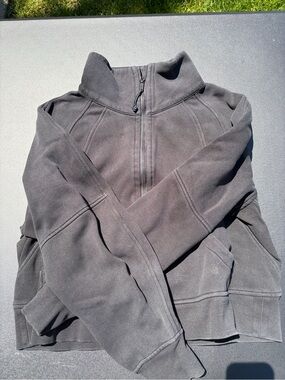 lululemon athletica Black Half-Zip Sweatshirt